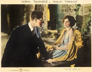 2010 Prints: SMILIN THROUGH, l-r: Wyndham Standing, Norma Talmadge on lobbycard, 1922