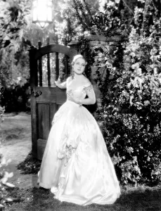 Ringlets Prints: SMILIN THROUGH, Norma Shearer, in a gown by Adrian, 1932