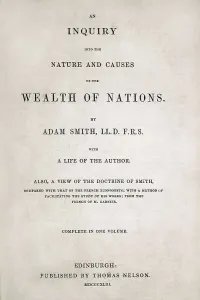 Scotland Prints: SMITH, Adam (1723-1790)