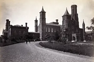 District Of Columbia Prints: The Smithsonian Institution Castle
