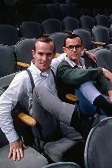 Dick Prints: THE SMOTHERS BROTHERS COMEDY HOUR, from left: Tom Smothers, Dick Smothers, 1967-70