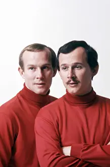 Celebrities Prints: The Smothers Brothers, (from left): Tommy Smothers, Dick Smothers, April 5, 1969