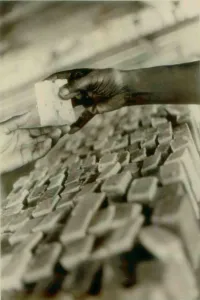 Communes Prints: Soap being made in Jonestown factory