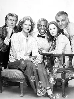 Richard Prints: SOAP, from left, Richard Mulligan