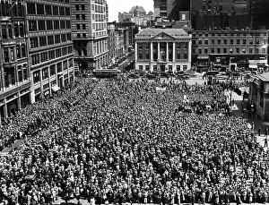 May Day Prints: Socialists at their May Day celebration in Union Square