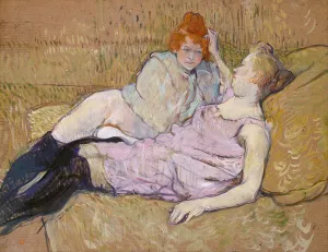 Lcgr1704 Prints: The Sofa, by Henri de Toulouse-Lautrec
