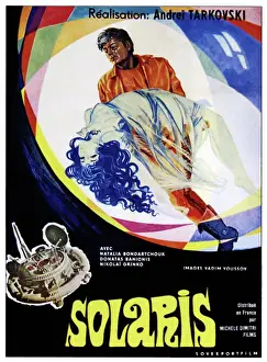 Russia Prints: SOLARIS, (aka SOLYARIS), Russian poster art