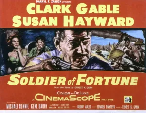 Films By Edward Dmytryk Prints: SOLDIER OF FORTUNE, Clark Gable