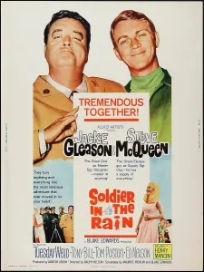 1963 Movies Prints: SOLDIER IN THE RAIN, top from left: Jackie Gleason
