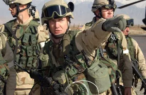 Kabul Prints: Soldiers from 504th Parachute Infantry Regiment of the 82nd Airborne Division conduct a Quick Reaction Force mission
