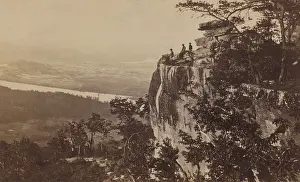 Tennessee Prints: Three soldiers take in the view from Point Lookout