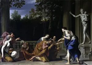 Basement Prints: Solomon Worships Idols, by Marcantonio Franceschini