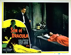 1943 Movies Prints: SON OF DRACULA, Lon Chaney Jr. Louise Allbritton, 1943
