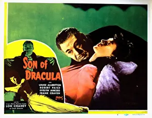 1943 Movies Prints: SON OF DRACULA, Lon Chaney Jr. Louise Allbritton, 1943