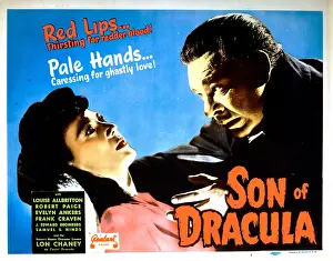 Louise Prints: SON OF DRACULA, Louise Allbritton, Lon Chaney Jr. 1943