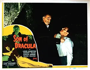 1943 Movies Prints: SON OF DRACULA, Robert Paige, Lon Chaney Jr. 1943