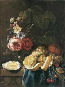 Flemings Prints: SON, Joris van (1623-1667). Still Life