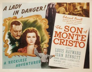 Louis Prints: THE SON OF MONTE CRISTO, George Sanders, Joan Bennett, Louis Hayward, 1940