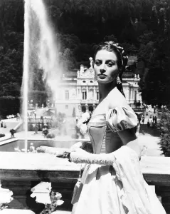 Fountain Prints: SONG WITHOUT END, Capucine, 1960