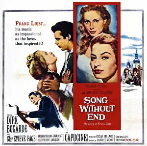 Biography Prints: SONG WITHOUT END, US poster art