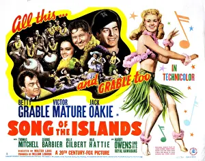 Musical Prints: SONG OF THE ISLANDS, Thomas Mitchell