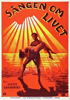3ev In Prints: SONG OF LIFE, (aka SANGEN OM LIVET), Swedish poster art, 1931