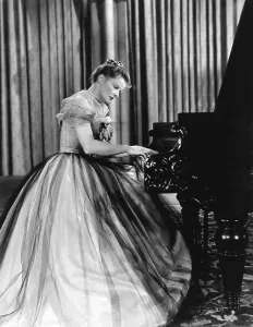 Pianist Prints: SONG OF LOVE, Katharine Hepburn, in a gown by Walter Plunkett, 1947