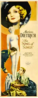Dietrich Prints: THE SONG OF SONGS, top and bottom right: Marlene Dietrich, 1933