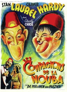 Hardy Prints: SONS OF THE DESERT, top l-r: Stan Laurel