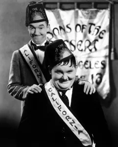 Happiness Prints: SONS OF THE DESERT, Stan Laurel, Oliver Hardy, 1933