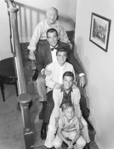 Fred Prints: MY THREE SONS, from top down: William Frawley