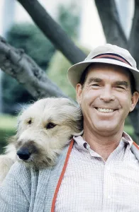 Fred Prints: MY THREE SONS, Fred MacMurray, with Tramp the dog, (1960), 1960-72