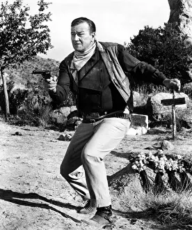 Grave Prints: THE SONS OF KATIE ELDER, John Wayne, 1965