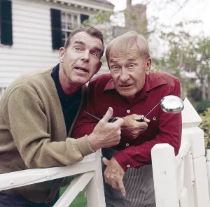 Fred Prints: MY THREE SONS, from left, Fred MacMurray, William Demarest, 1960-72 (1966 photo)