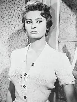 Images Dated 22nd December 2018: Sophia Loren, 1950s