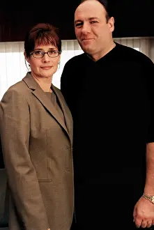 1990s Tv Prints: THE SOPRANOS, from left: Lorraine Bracco, James Gandolfini, 1999-2007