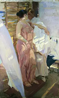 White Coat Prints: SOROLLA, Joaquin (1863-1923). After the bath