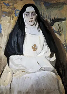 Friars Prints: SOROLLA, Joaquin (1863-1923). A Nun