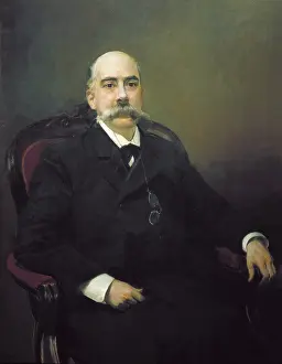 First Spanish Republic Prints: SOROLLA, Joaquin (1863-1923). Portrait of Emilio Castelar