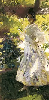 Joaquin 1863 1923 Prints: SOROLLA, Joaqun (1863-1923). Maria dressed as Valencian farmer