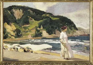 Sandy Prints: SOROLLA, Joaqun (1863-1923). Zarautz Beach