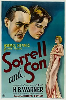 Warner Prints: SORRELL AND SON, top left: H.B. Warner, 1933