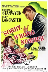 Thriller Prints: SORRY, WRONG NUMBER, (aka AL FILO DE LA NOCHE)
