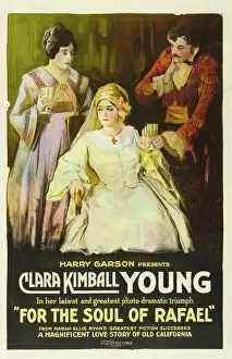 Cross Prints: FOR THE SOUL OF RAFAEL, center: Clara Kimball Young, 1920