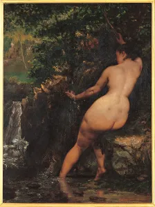 One Young Woman Only Prints: The Source also known as Bather at the Source