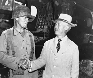 Koreans Prints: South Korean President Syngman Rhee with U
