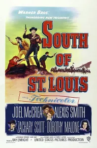 Scott Prints: SOUTH OF ST. LOUIS, US poster art
