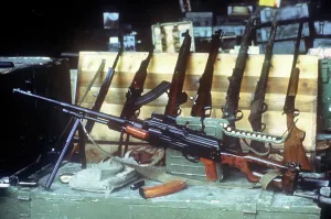 Evidence Prints: A Soviet-made 7.62mm PKM light machine gun