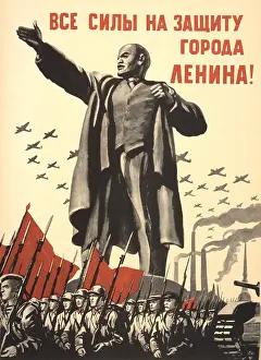 Lcgr1406 Prints: Soviet World War 2 poster by Dementii Shmarinov