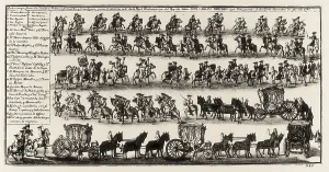 Charles Iii 1716 1788 Prints: Spain (1759). Retinue in the city of Valencia for the proclamation of Charles III